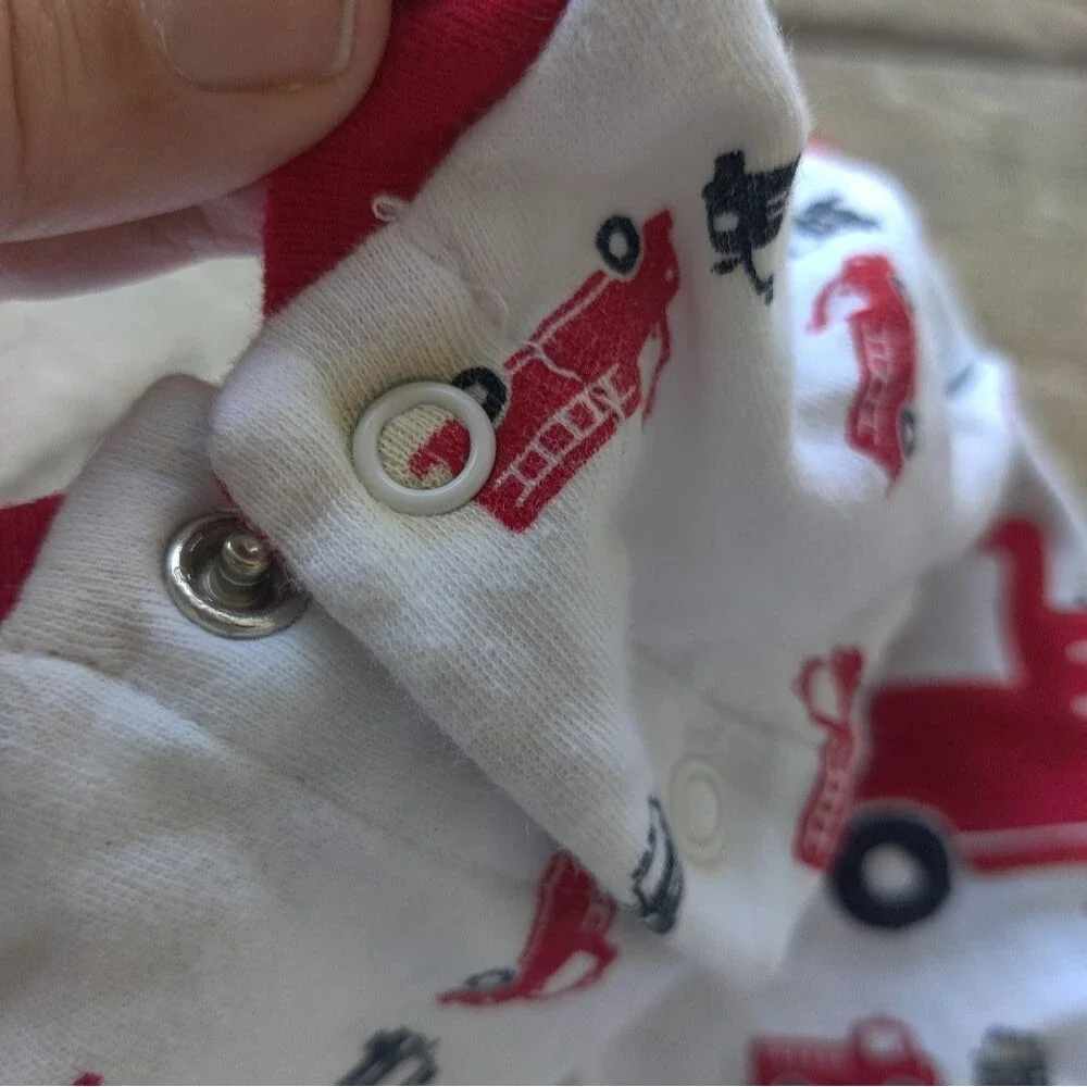 Newborn bundle pajamas Fire Fighter